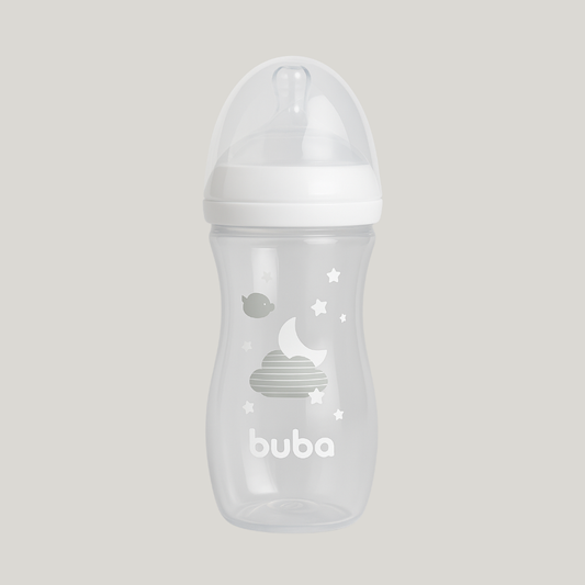 Mamadeira Bebê Anti-Cólica White 330ml