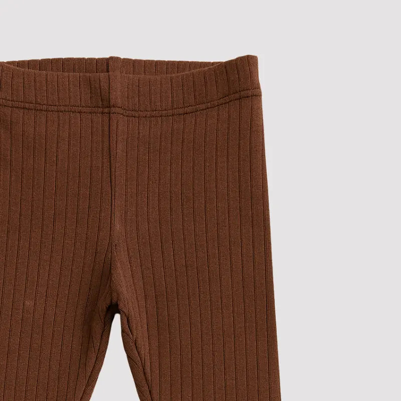Calça Bebê Canelado Mocha