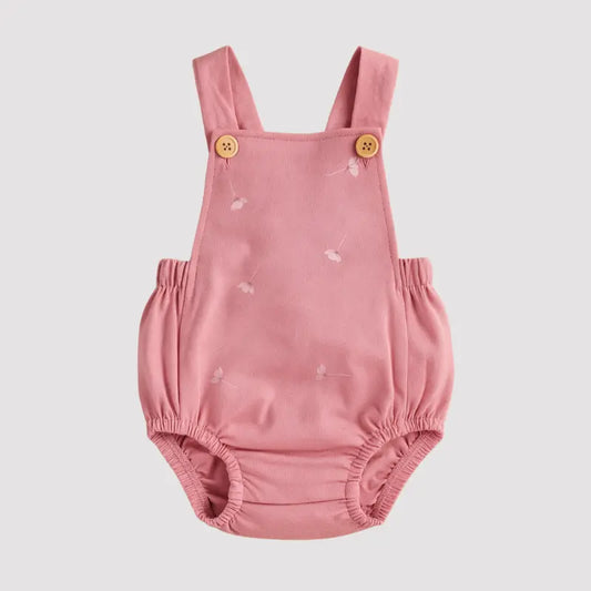Romper Bebê Algodão Flowers Rose