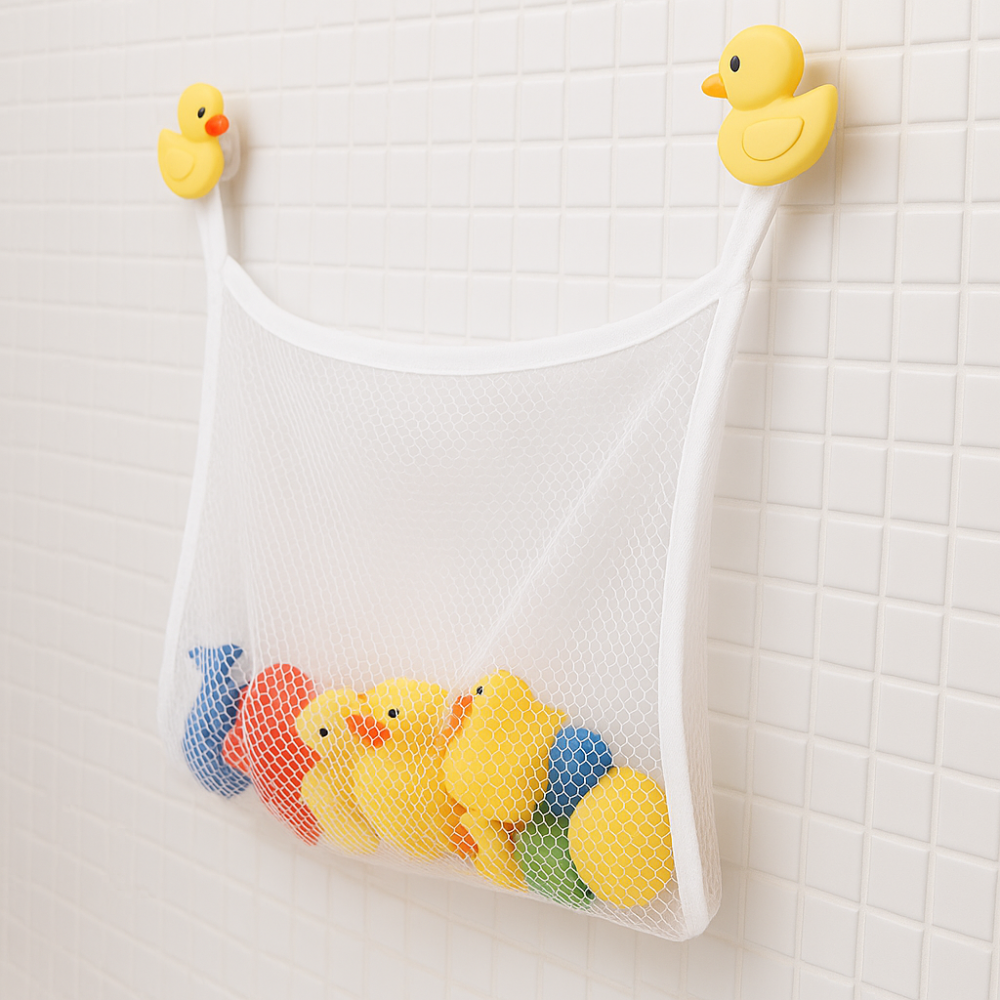 Organizador De Brinquedos Para Banho Patinho