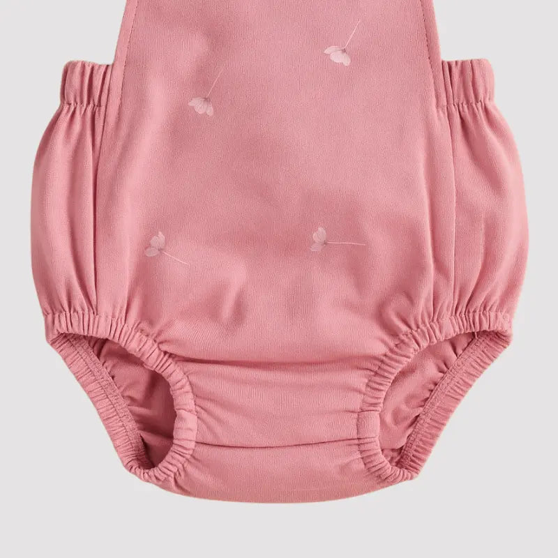 Romper Bebê Algodão Flowers Rose