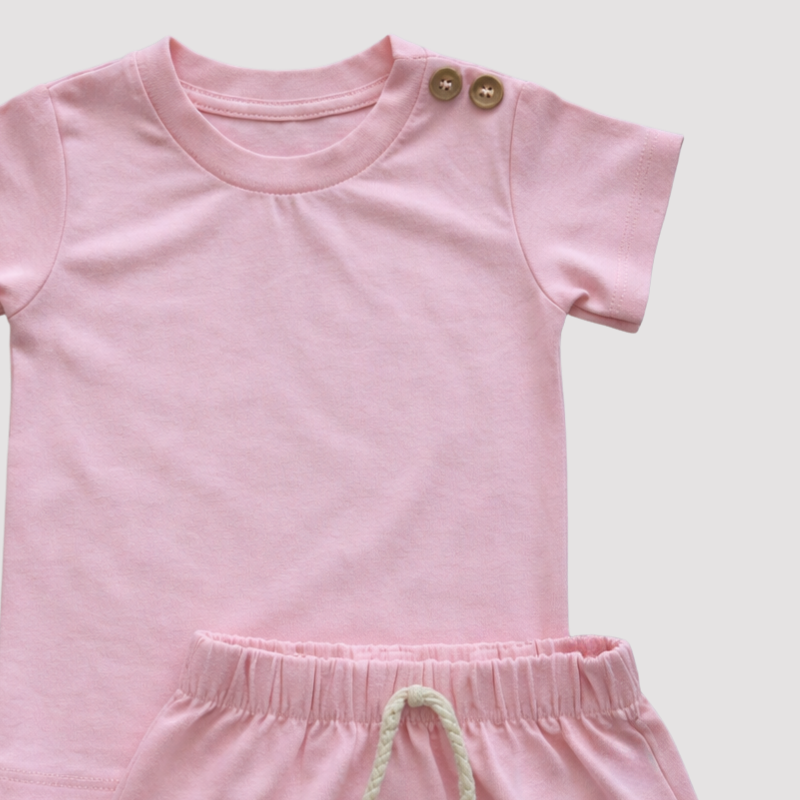 Conjunto Bebê Confort Buttons Rose