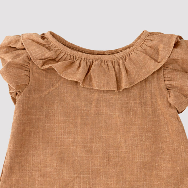 Camisa Bebê Menina Little Brown