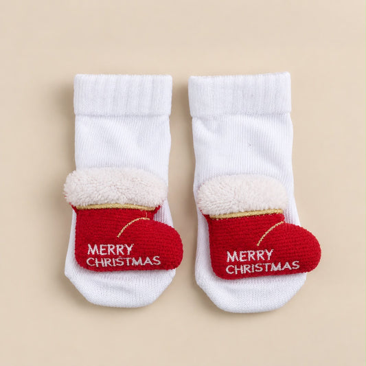 Meia Bebê Merry Christmas