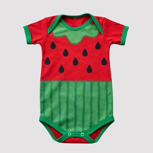 Body Bebê Mesversário Melância