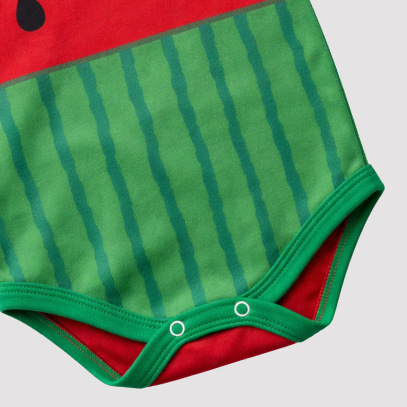 Body Bebê Mesversário Melância