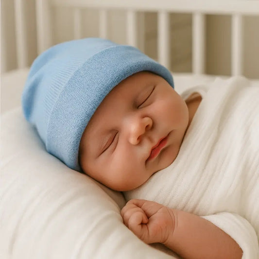 Touca Bebe Confort Azul