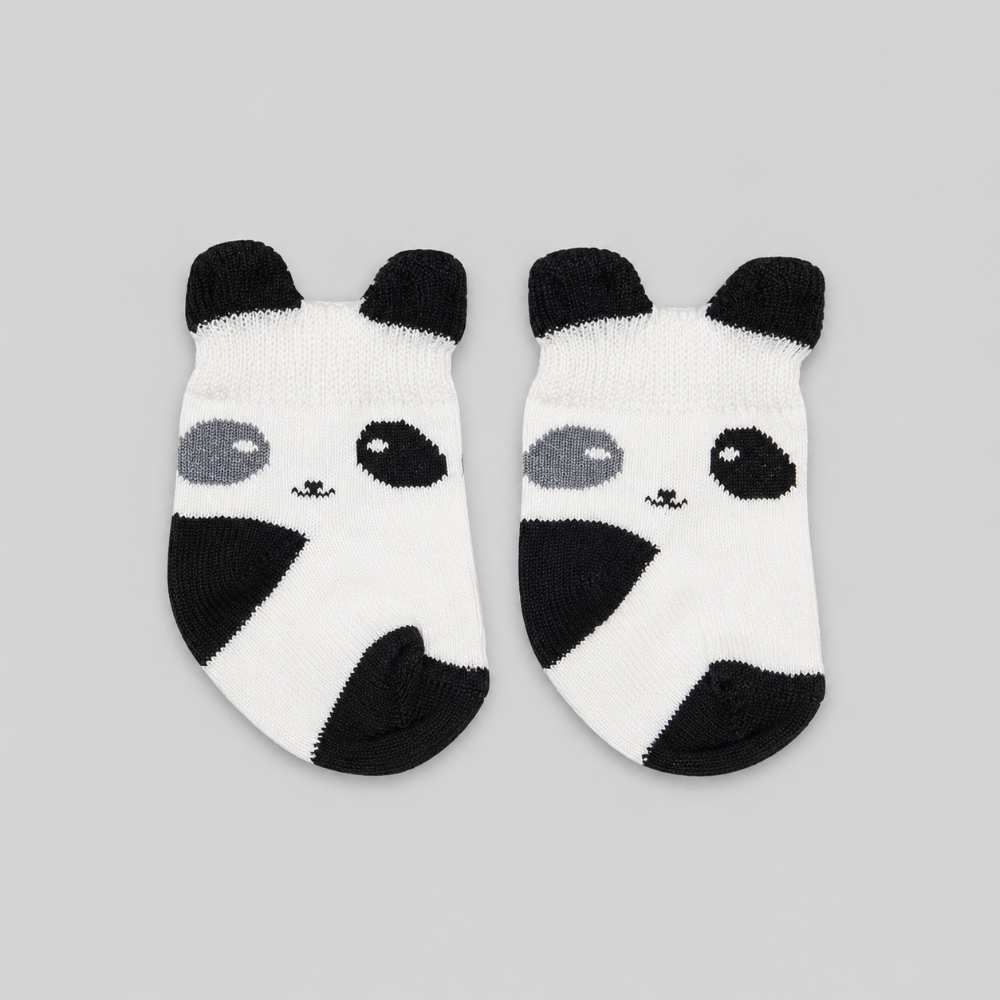 Meia Bebê Pandinha Black