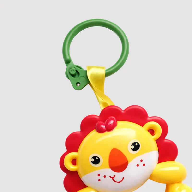 Chocalho sensorial bebê Lion