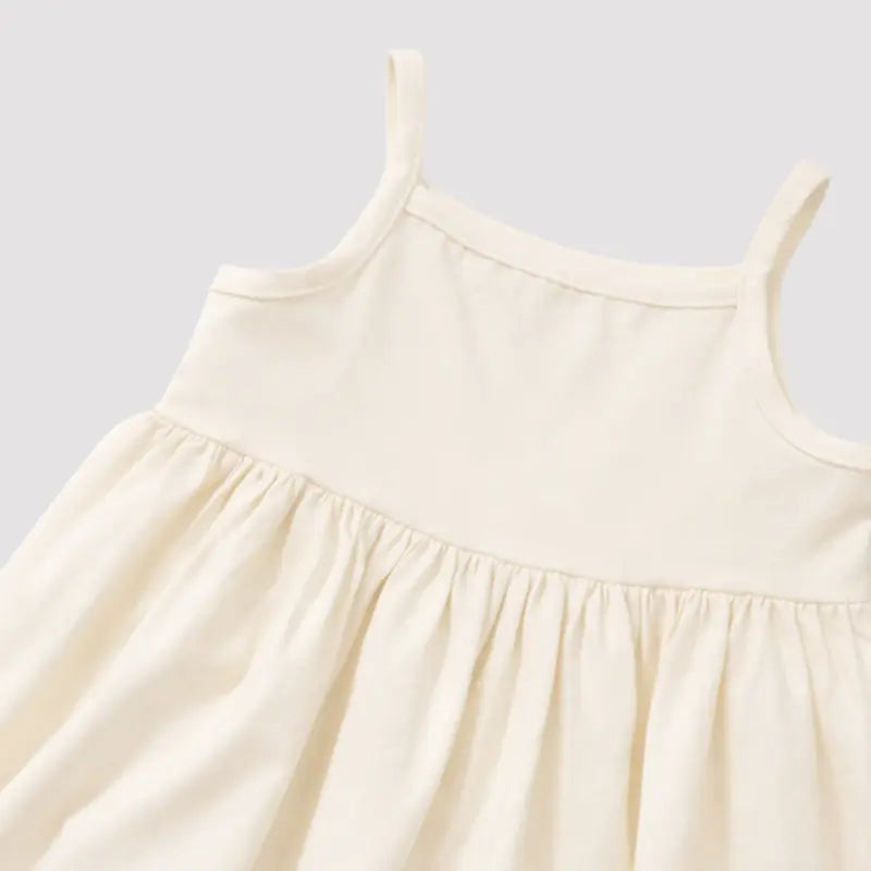 Vestido Bebe Menina Off White