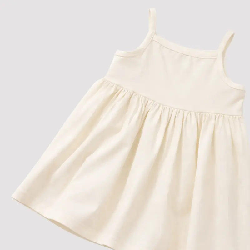 Vestido Bebe Menina Off White