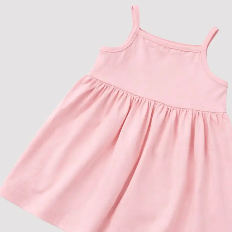 Vestido de rosas para niña