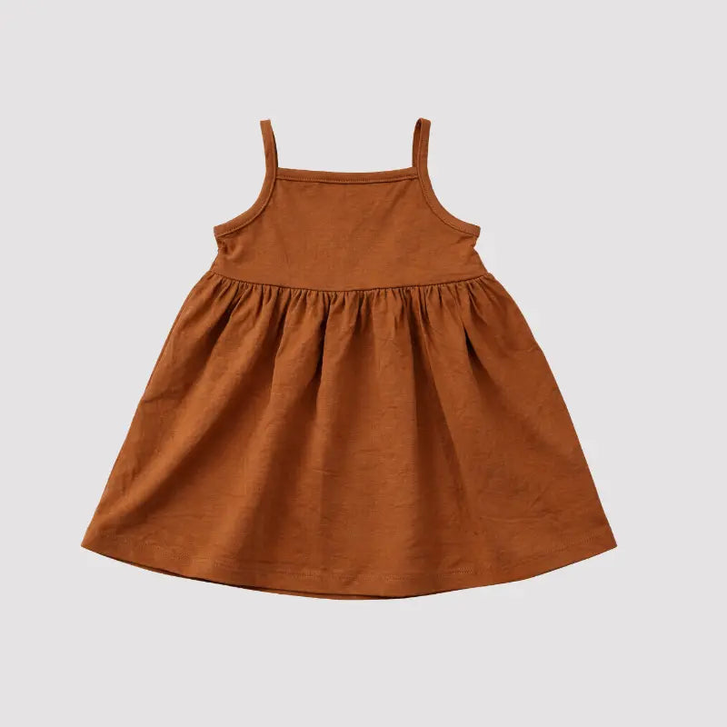 Vestido Bebe Menina Bronw