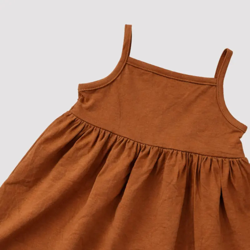 Vestido Bebe Menina Bronw