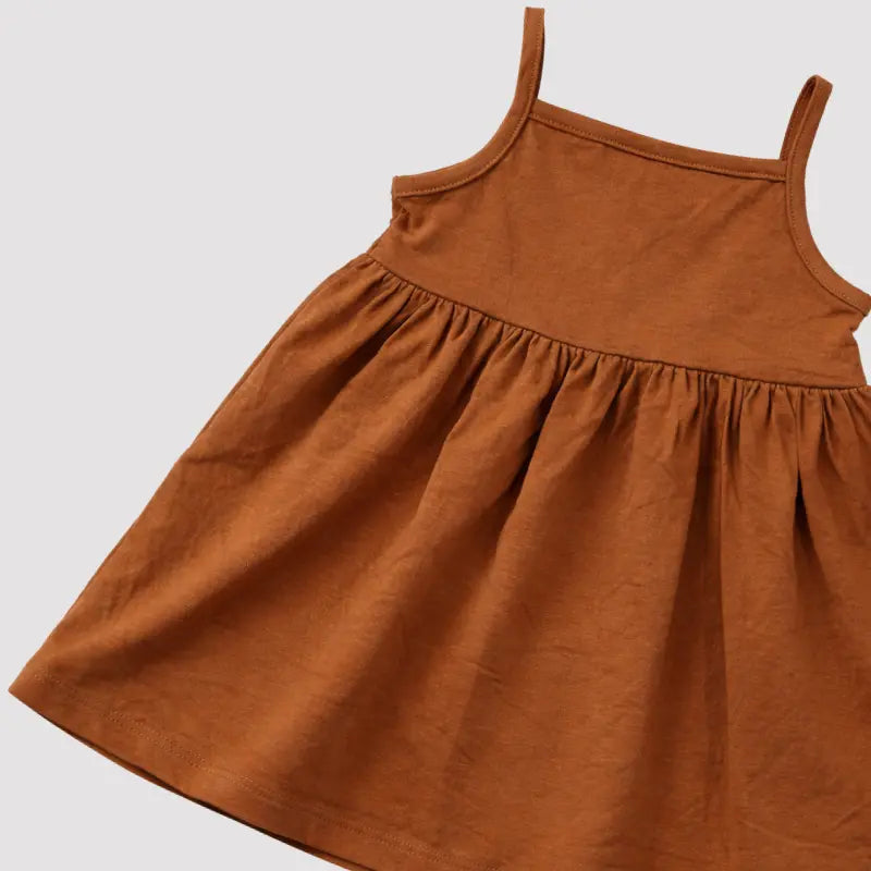 Vestido Bebe Menina Bronw