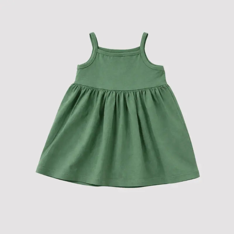 Vestido Bebe Menina Verde