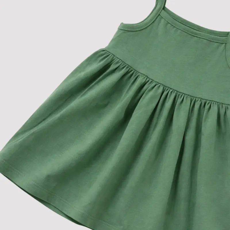 Vestido Bebe Menina Verde
