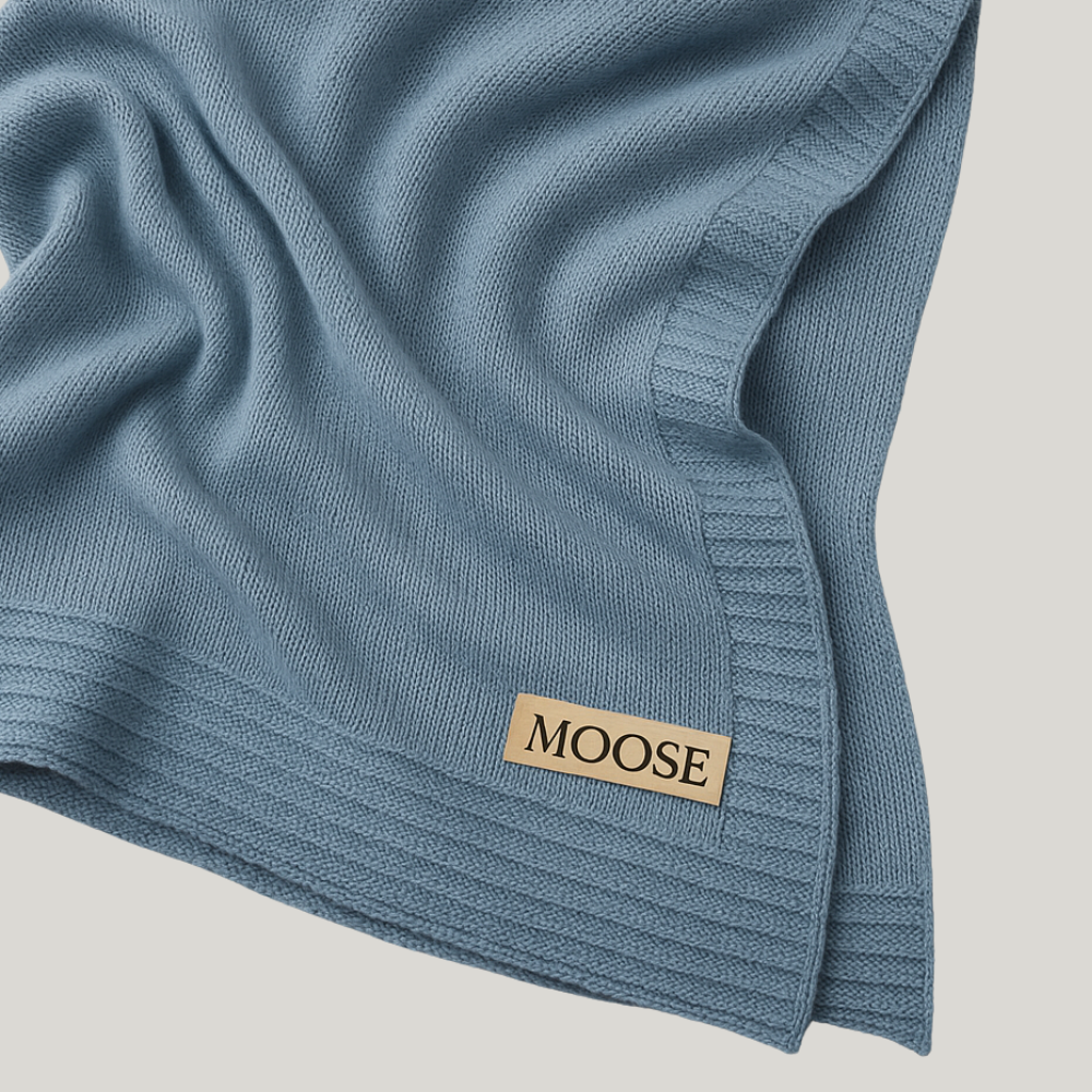 Kit Saída Maternidade Menino Tricot 4 Peças Henrry Blue
