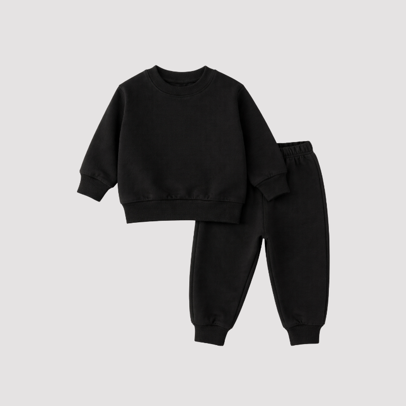 Conjunto Bebê Moletom Black