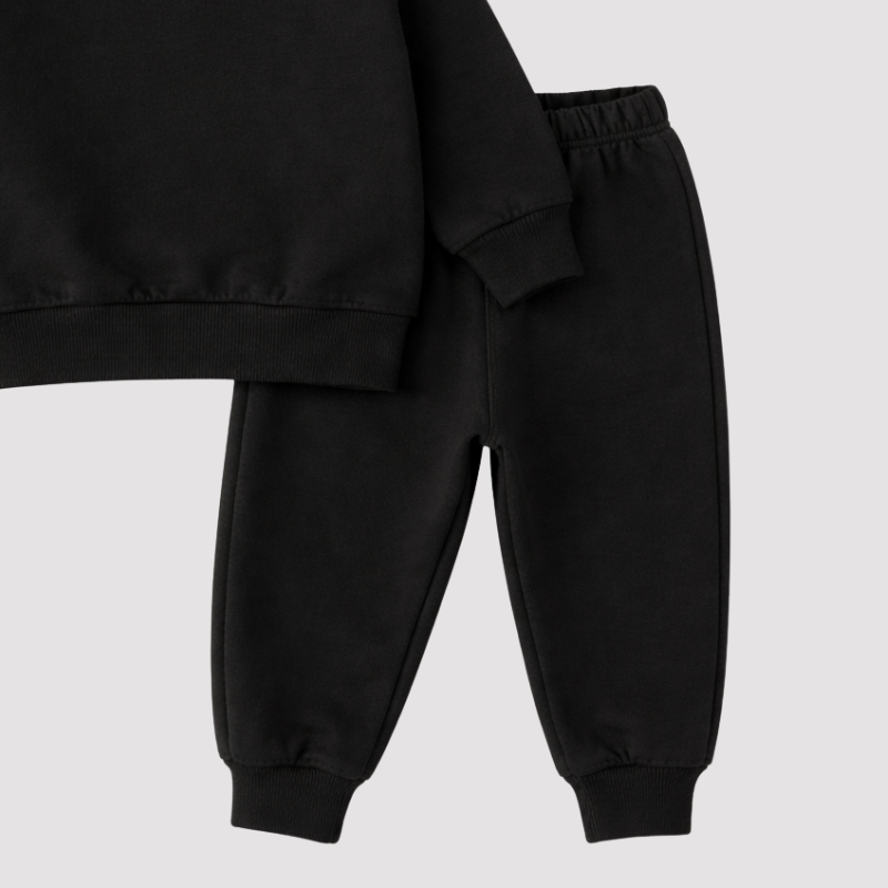 Conjunto Bebê Moletom Black