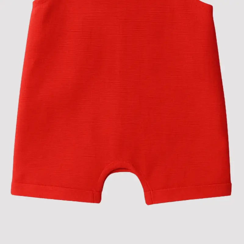 Jardineira Bebê Leif Linho Red