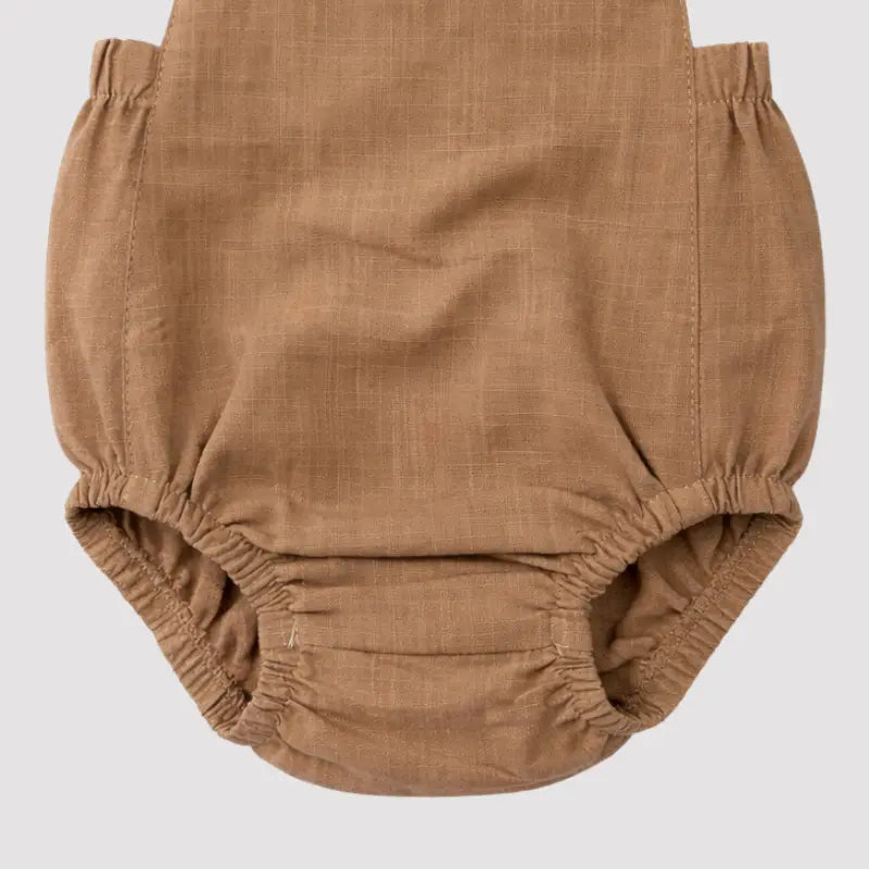 Romper Bebê Anelise brown