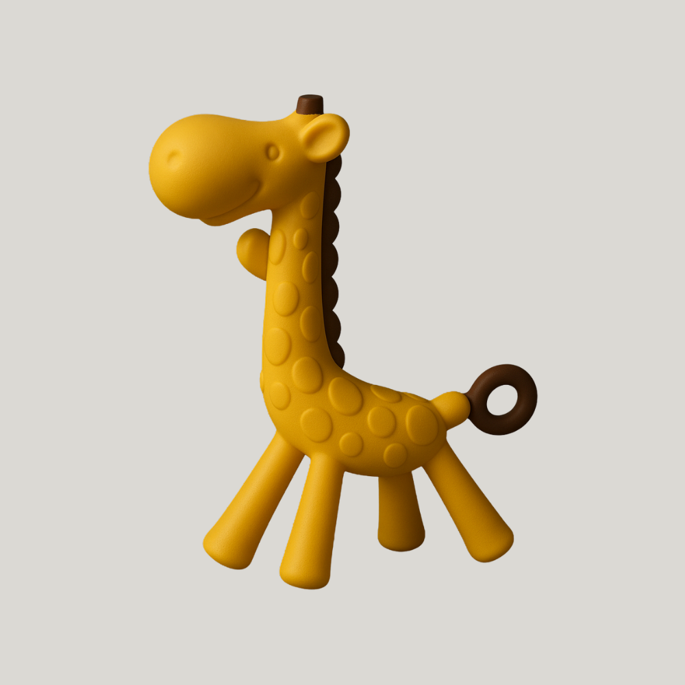 Mordedor Bebê Silicone Calmante  Giraffa