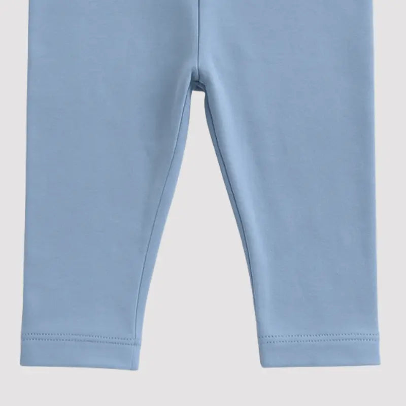 Calça Bebê Algodão Azul Bebe