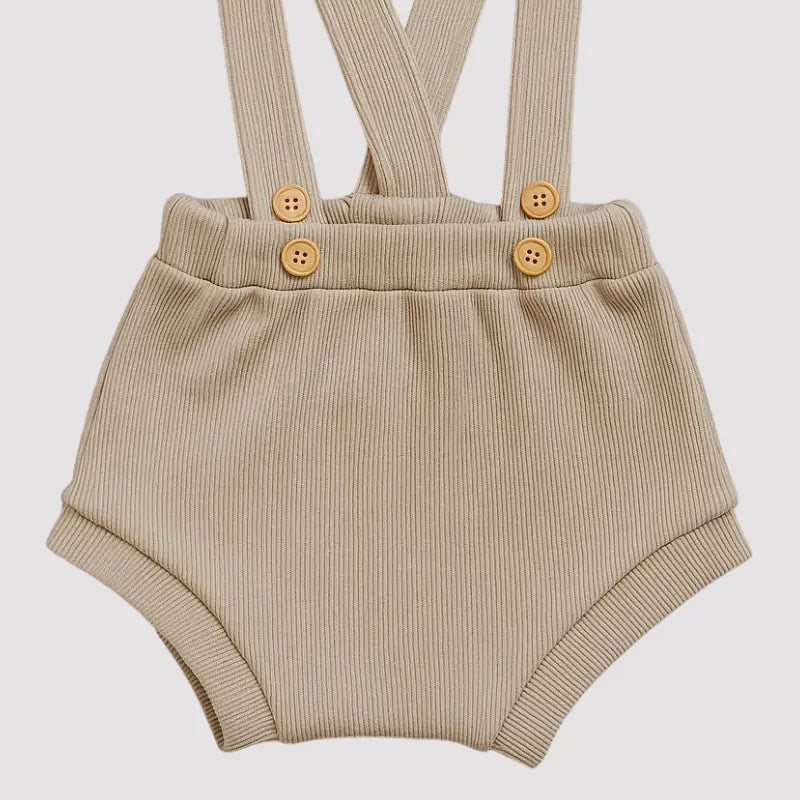 Short Suspensorio Bebê Bege