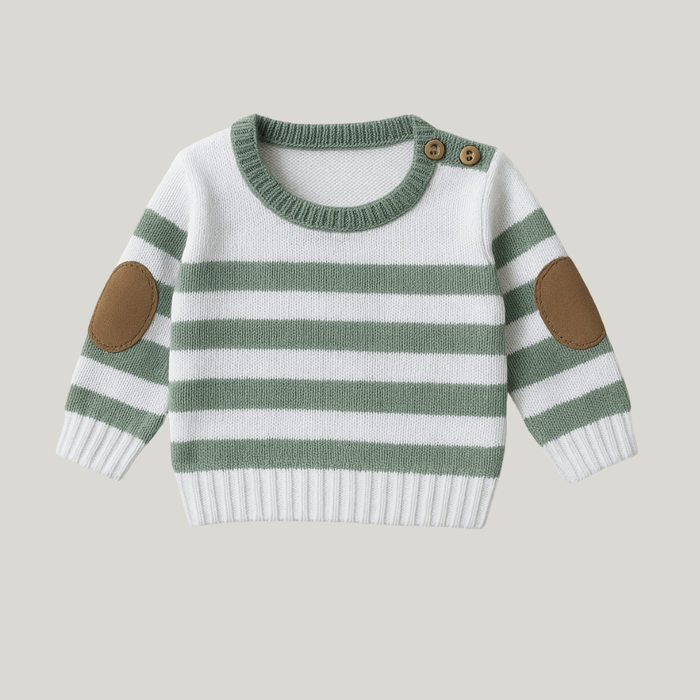 Kit Saída Maternidade Menino Tricot 4 Peças Matteo Green