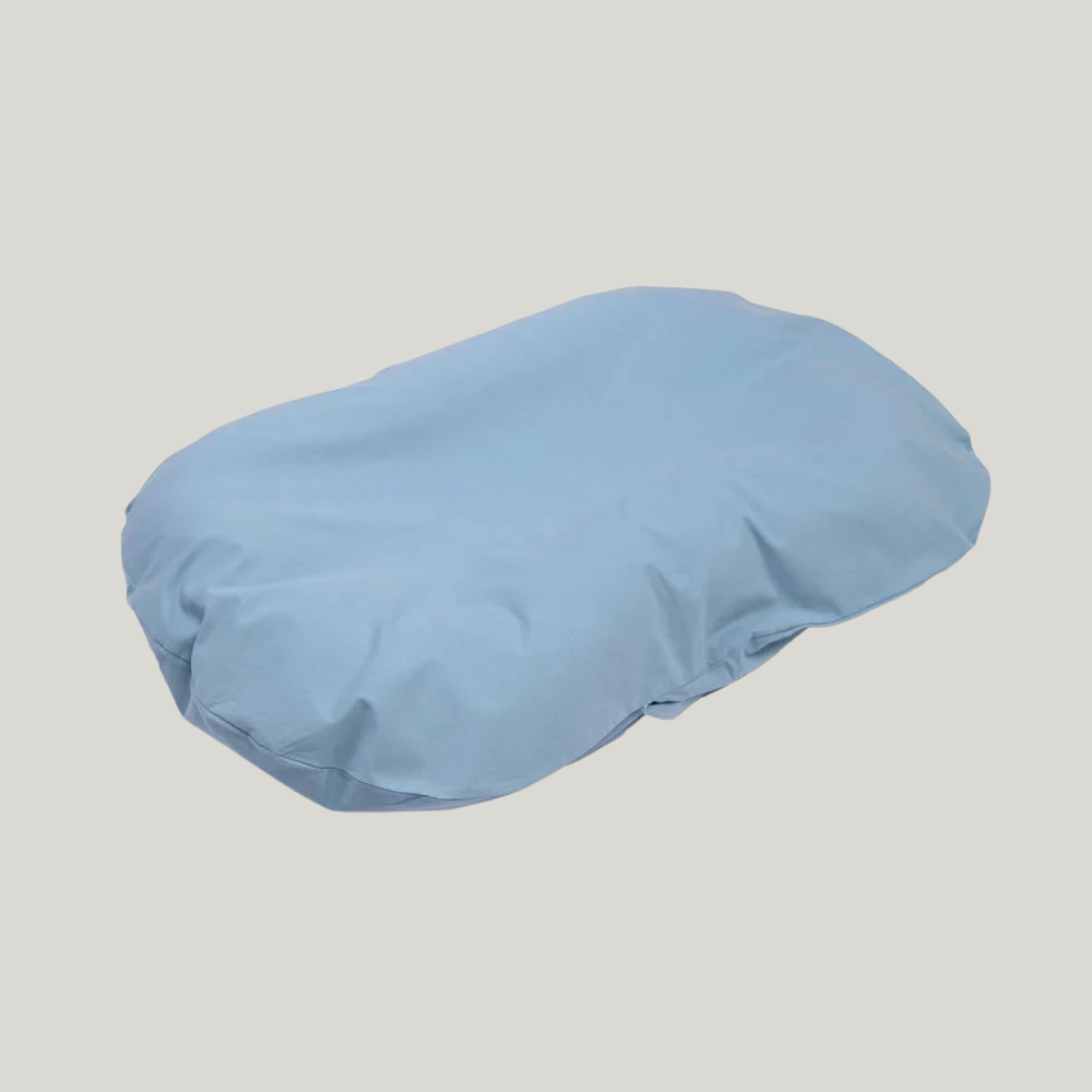 Ninho Casulinho Bebe Sensorial Algodao Anti Alergico Azul