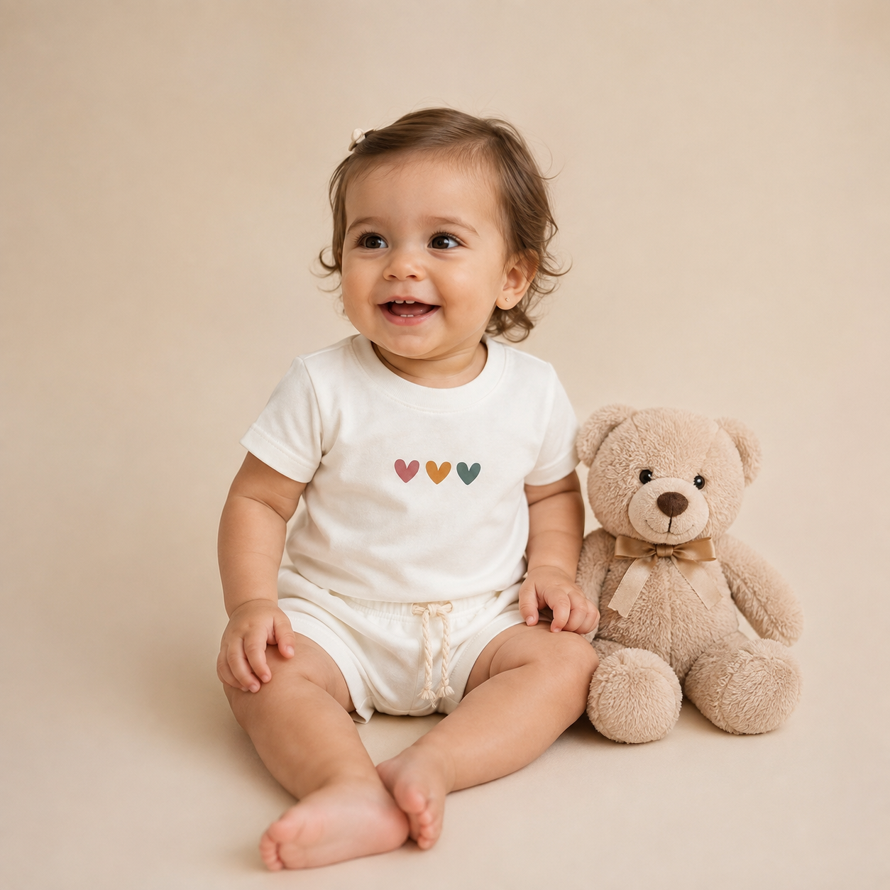 Conjunto Bebê Confort Amour Off White