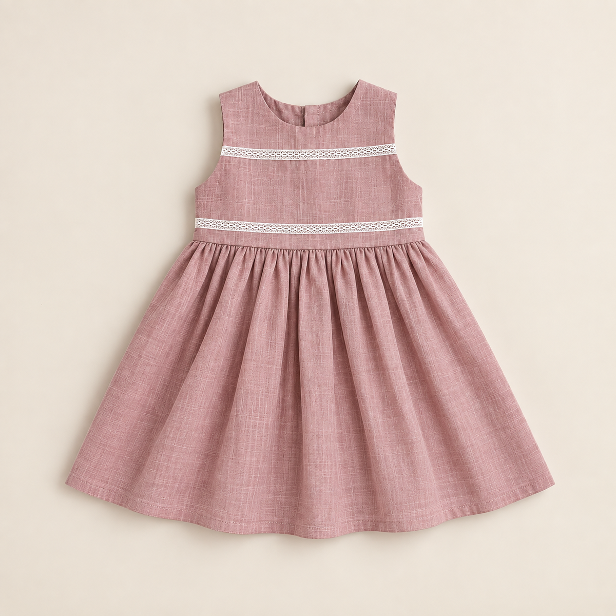 Vestido Infantil Algodão Mavie Rose