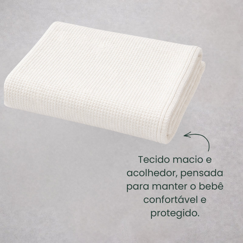 Kit 2 Peças Saída Maternidade Lorenzo Off White