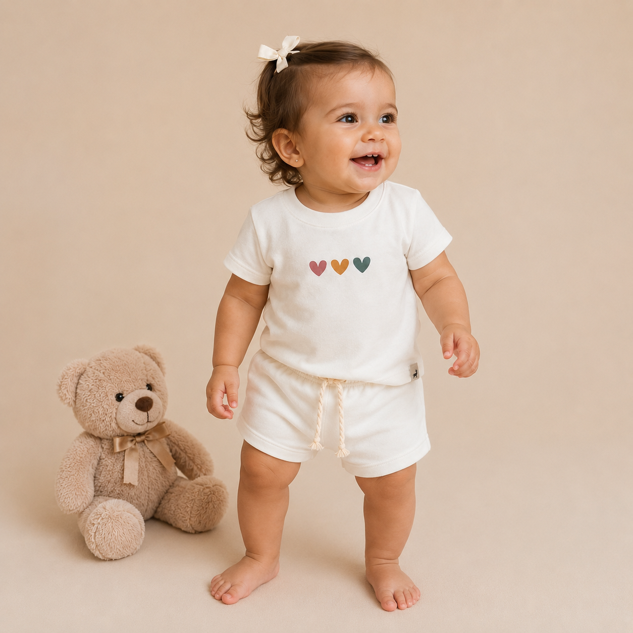 Conjunto Bebê Confort Amour Off White