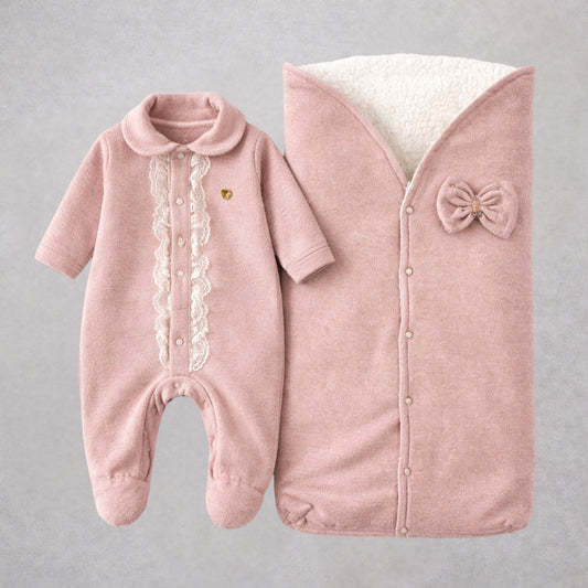 Kit 2 Peças Saída Maternidade Florence Rose