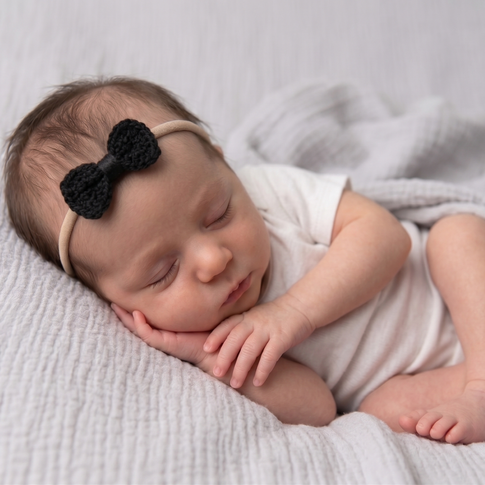 Lacinho Bebê Lily Black