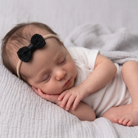 Lacinho Bebê Lily Black