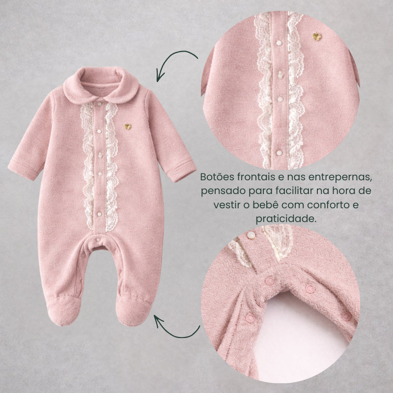 Kit 2 Peças Saída Maternidade Florence Rose