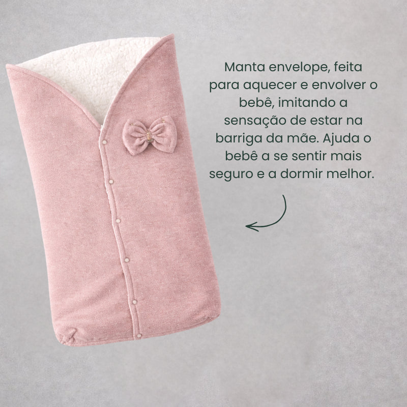 Kit 2 Peças Saída Maternidade Florence Rose