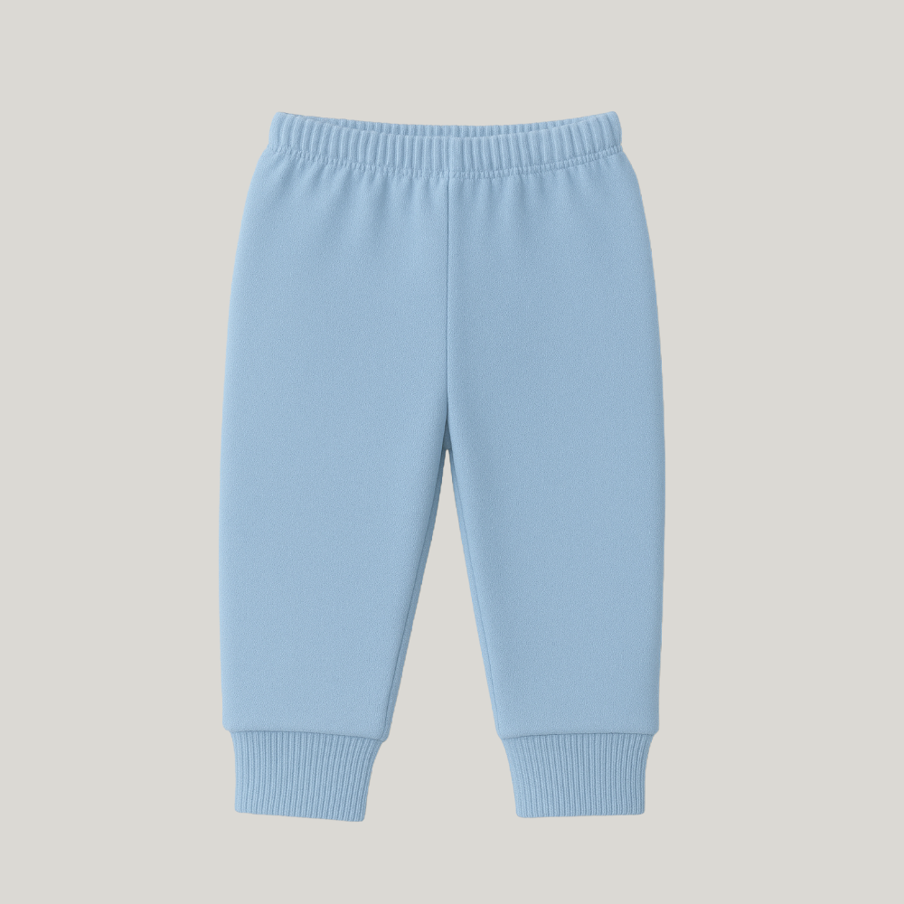 Calça bebê Confort Algodão Azul