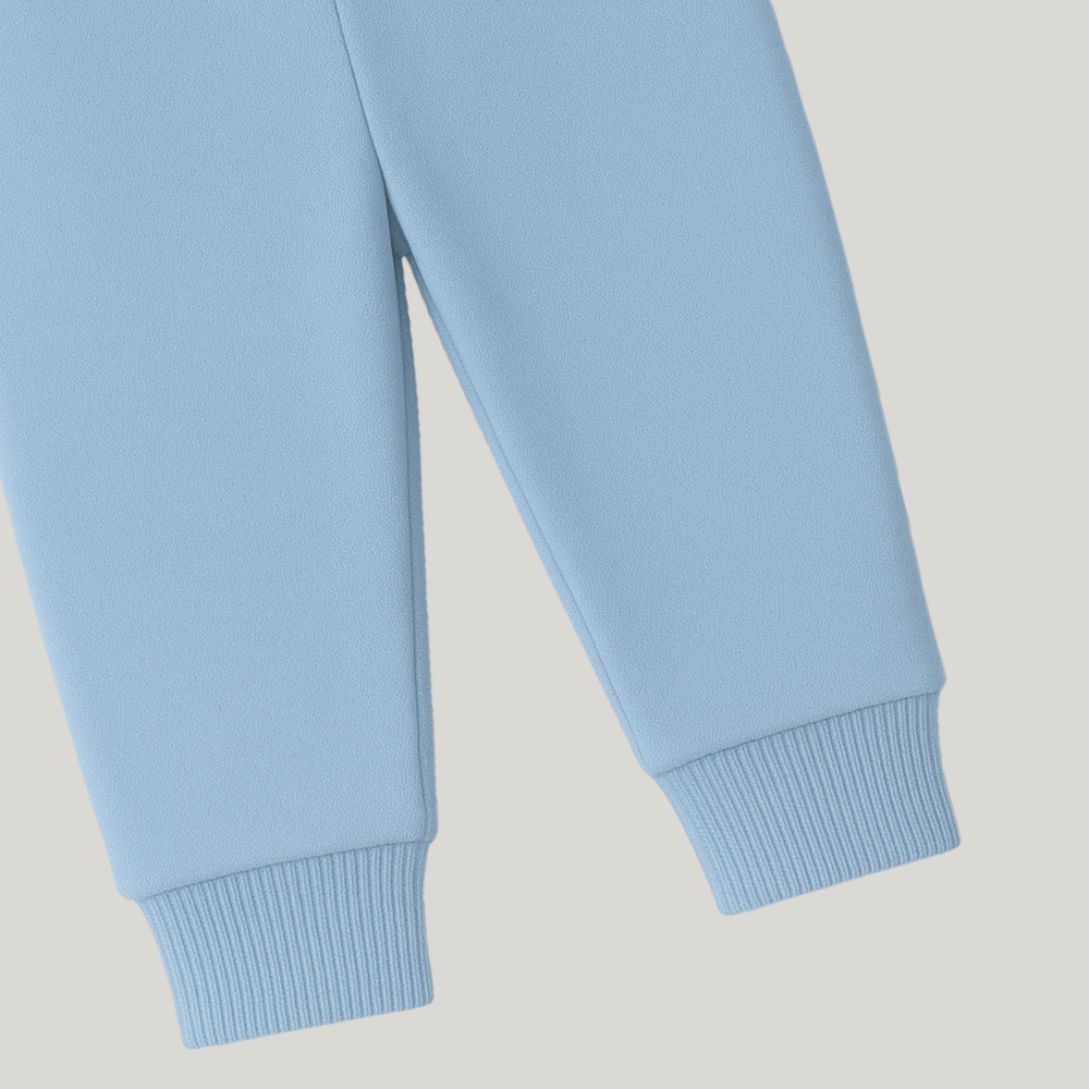 Calça bebê Confort Algodão Azul