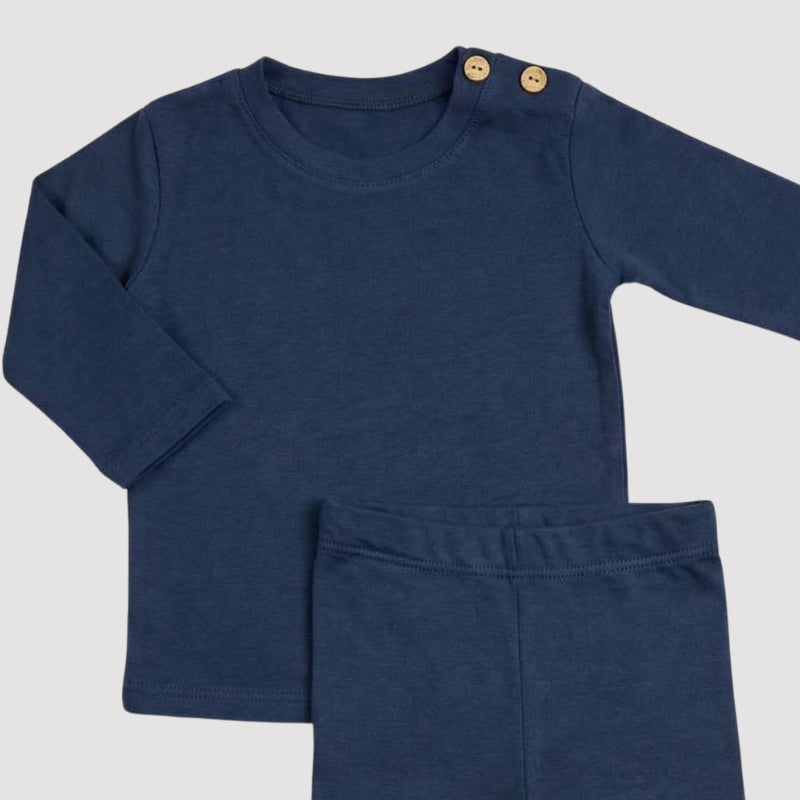 Conjunto Bebê Essence Marinho