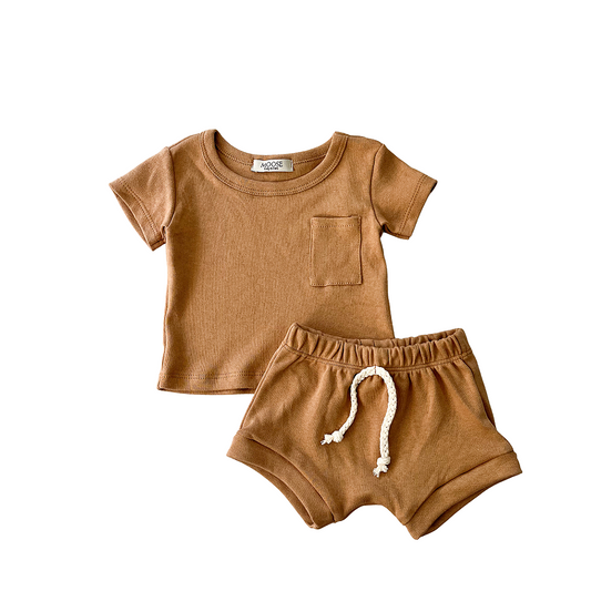 Conjunto Bebê Fresh  Brown