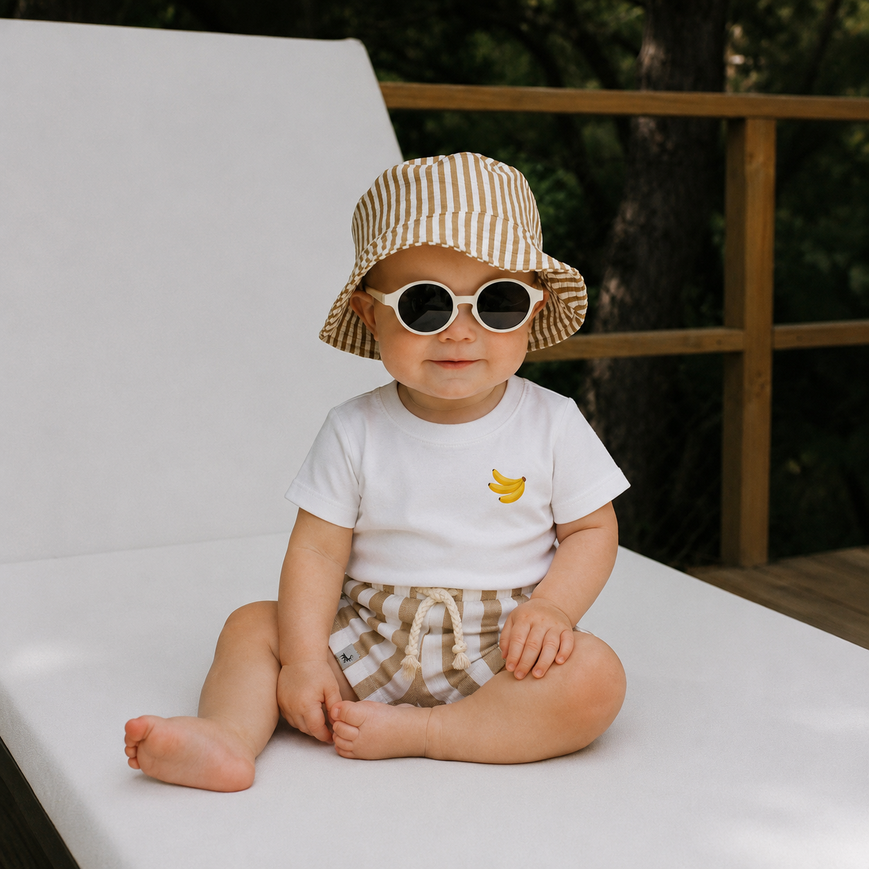 Conjunto Bebê Algodão Bananinha