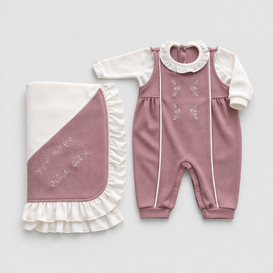 Kit 2 Peças Recém Nascido Lawrence Rose