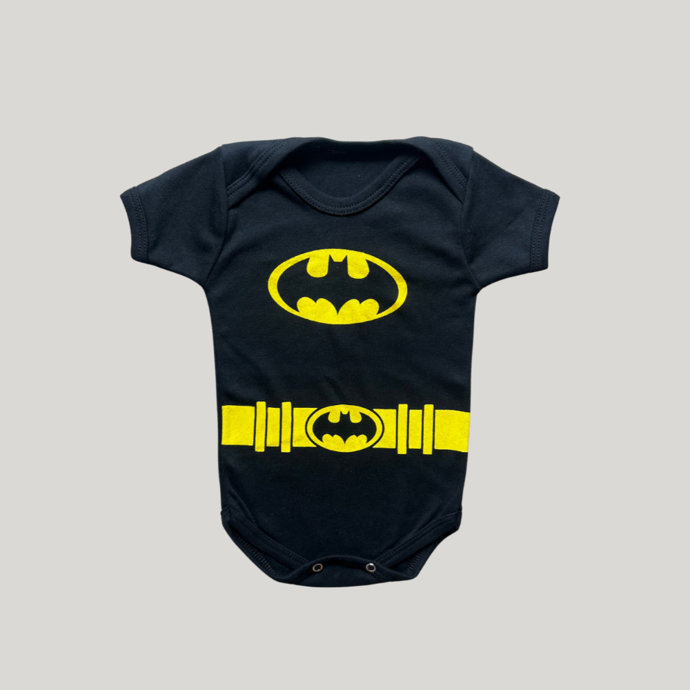 Body Bebê Mesversário Batman