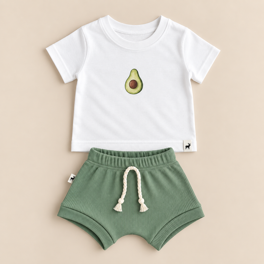 Conjunto Bebê Avocado Style verde