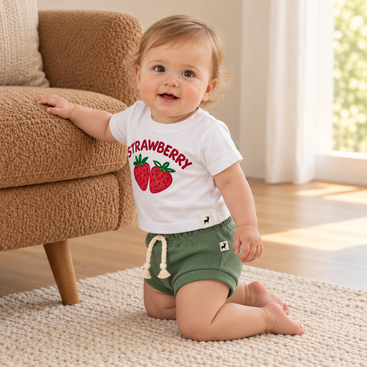 Conjunto Bebê Style Strawberry