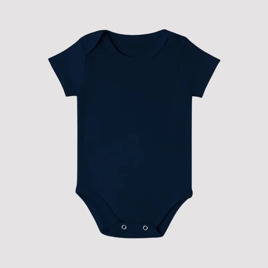 Body Bebe Organic Marinho Curto